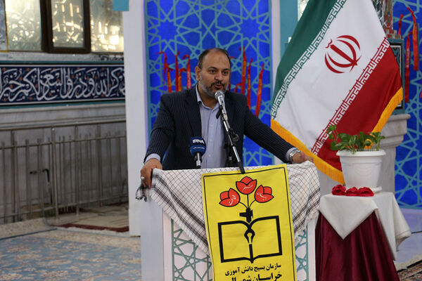 حضور معاون پرورشی و فرهنگی وزیر آموزش و پرورش در آیین اعزام دانش‌آموزان به راهیان نور