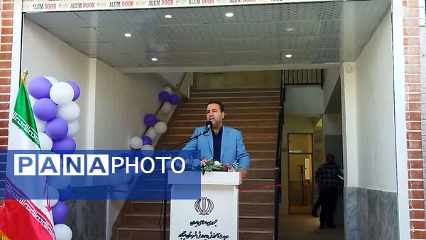 آیین بازگشایی مدارس و افتتاح هنرستان تخصصی مکانیک خودرو برادران در نیشابور 