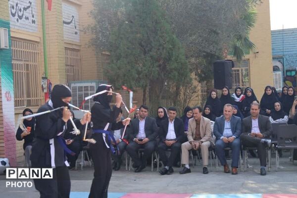 نمایش توانمندی‌های دانش‌آموزان در رشته‌های مختلف ورزشی و هنری قرچک در هفته تربیت‌بدنی
