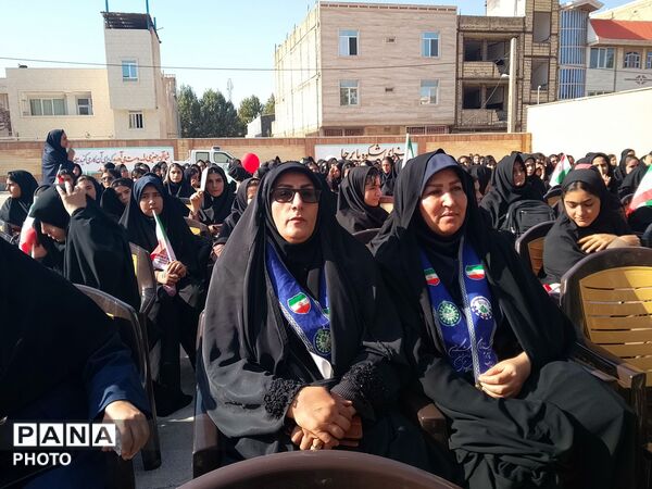آیین بازگشایی مدرسه قلم‌چی الشتر 