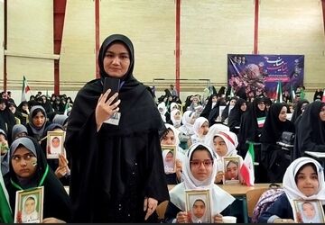 برگزاری مراسم اربعین شهدای  دانش آموز میناب