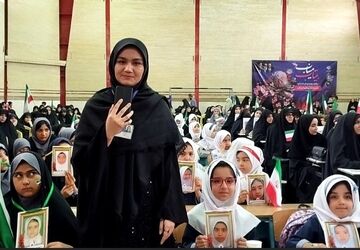 برگزاری مراسم اربعین شهدای  دانش آموز میناب