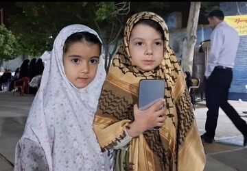 شور و شکوه جشن دهه کرامت در موکب امام رضا(ع) 