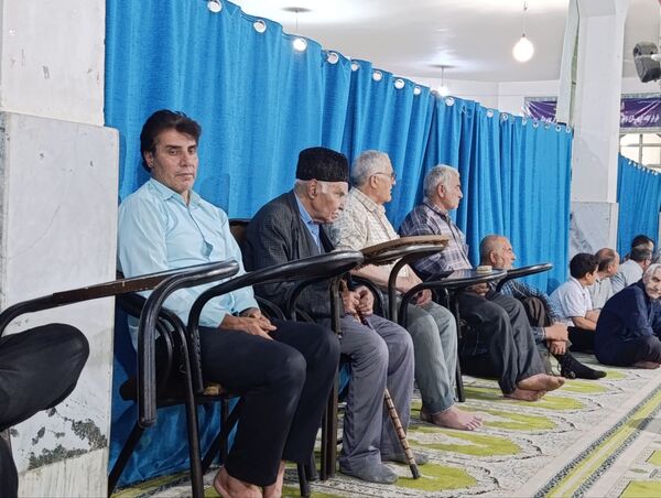 مراسم بزرگداشت شهدای دولت در مسجد جامع آشخانه