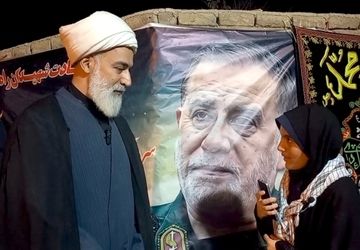 مراسم بزرگداشت سردار شهید عباس نیلفروشان در منزل پدری ایشان