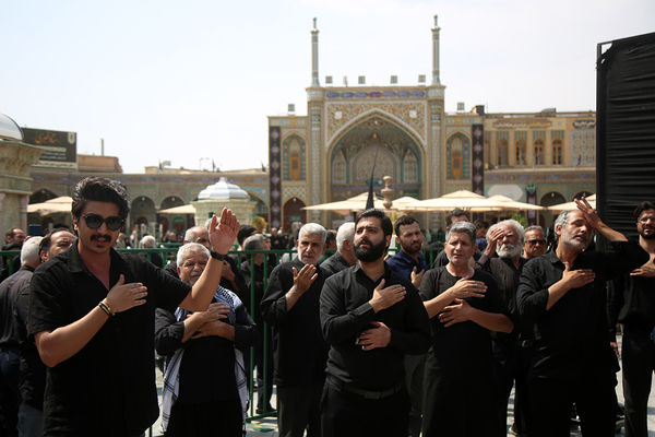 عزاداری اربعین سیدالشهدا(ع) در حرم حضرت معصومه(س)