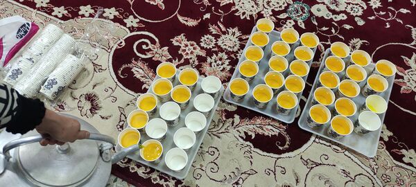 لحظات به یاد ماندنی افطار این‌بار در آموزشگاه فدک شهرستان بن 