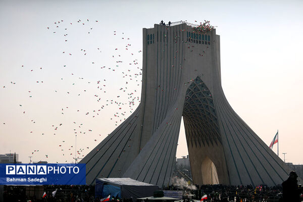 سخنرانی رئیس جمهوری در راهپیمایی ۲۲ بهمن ۱۴۰۳
