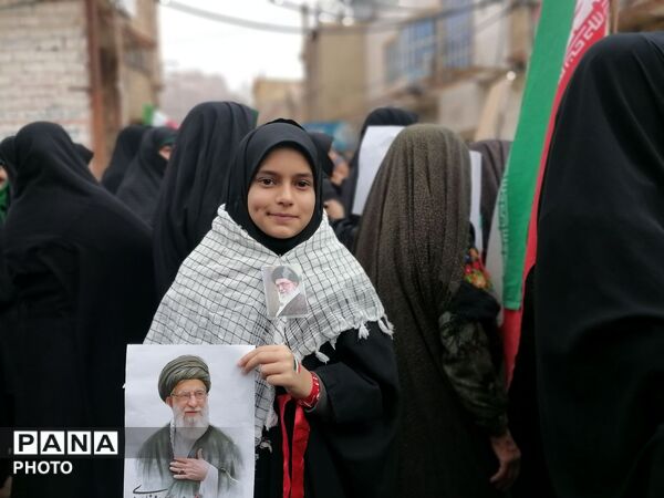 راهپیمایی روز جهانی قدس در شهر بار نیشابور