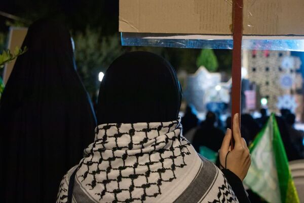 صدای فلسطین در مشهد؛ گردهمایی بزرگ همبستگی