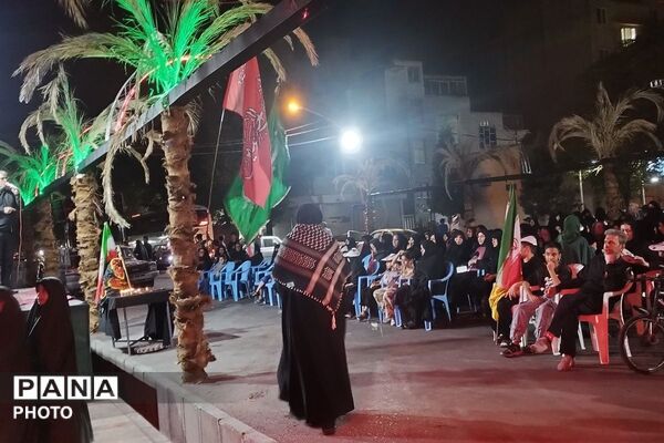 تهران سیاهپوش در شام غریبان رهبر شهید