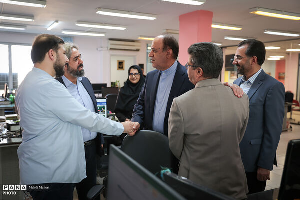 بازدید نایب رئیس مجلس شورای اسلامی از خبرگزاری پانا