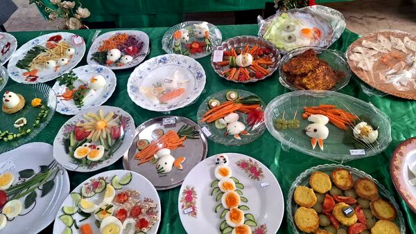 برگزاری روز جهانی تخم‌مرغ در دبستان دخترانه شهید جمیله کریمی شهرستان زارچ 
