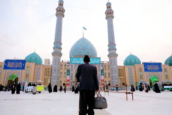 حال و هوای مسجد جمکران قبل از برپایی جشن‌ نیمه شعبان