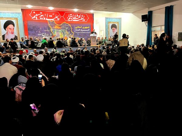 مراسم پنجمین سالگرد شهادت سردار سلیمانی در ناحیه سپاه سملقان