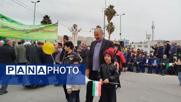 حماسه‌ای دیگر از حضور مردم شهرستان پلدختر 
