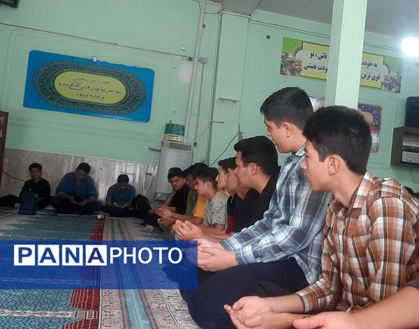 مراسم روایت‌گری شهدا در دبیرستان شاهد ابوذر غفاری نیشابور 