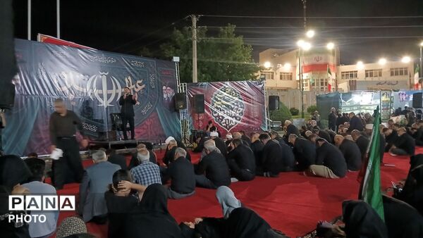طنین فریاد «یا حسین» در قلب مهستان 