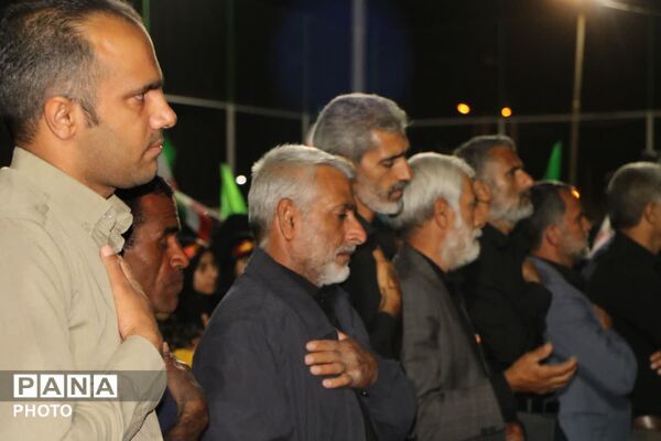 عزای مردم روستای شورآباد نورمحمد در چهلم رهبر شهید انقلاب