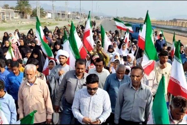 راهپیمایی ۲۲ بهمن ماه در دهستان‌های آبنما و خراجی رودان