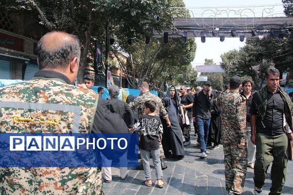 پیاده‌روی پرشور جاماندگان اربعین حسینی در شهرستان ری