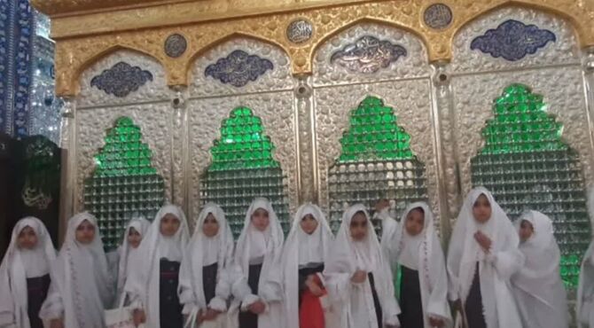 جشن تکلیف دانش آموزان دختر