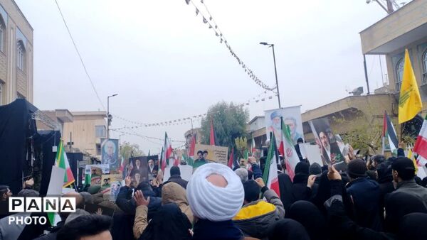 صدای مرگ بر استکبار در تهران طنین انداز شد