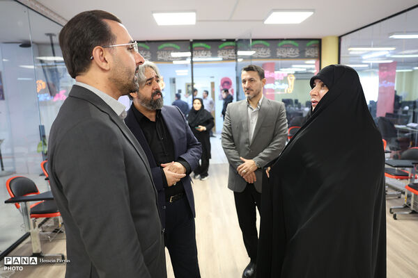 حضور زهرا پناهی‌روا؛ مدیرکل امور شاهد و ایثارگران در خبرگزاری پانا