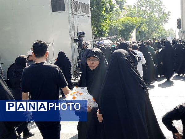 وداع با سید الشهدا خدمت