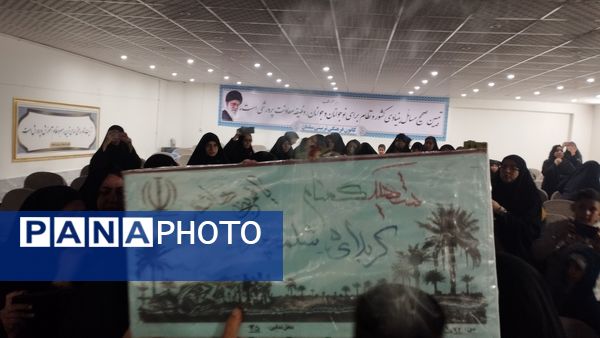 مراسم استقبال تشییع وداع و تکریم شهید خوشنام در خلیل آباد 