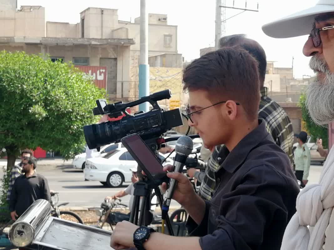 فرهنگیان و دانش‌آموزان خوزستان با حضور در راهپیمایی «بشارت نصر» همبستگی خود با ملت فلسطین را اعلام کردند