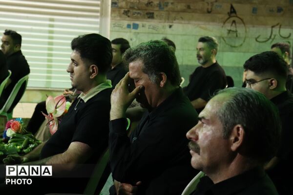 مراسم سوگواری حضرت قاسم بن الحسن (ع) در هیئت جوانان عباسیه شیرودی اسلامشهر