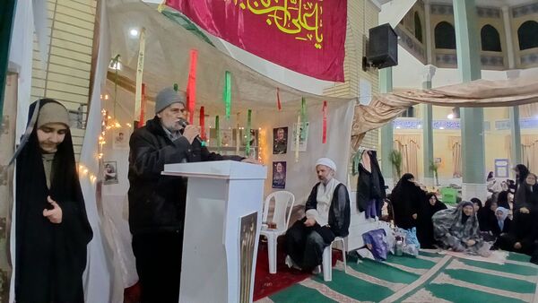 دختران باخرزی در خلوت اعتکاف با خدا