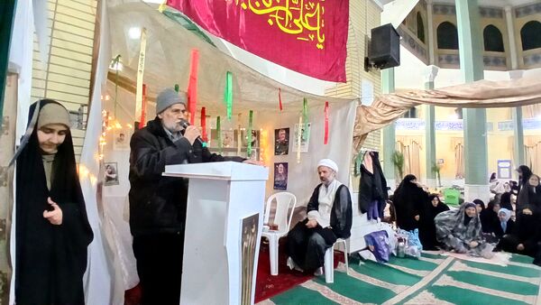 دختران باخرزی در خلوت اعتکاف با خدا