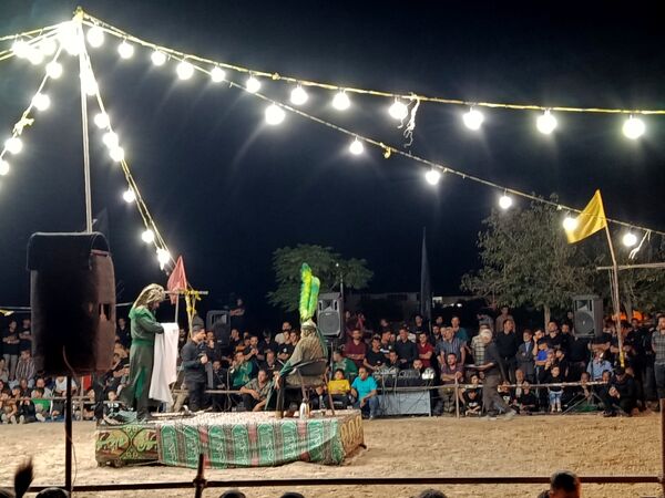 مراسم تعزیه خوانی در کاشمر 