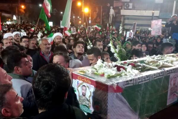 وداع آخر با شهید ناو اهل کردکوی