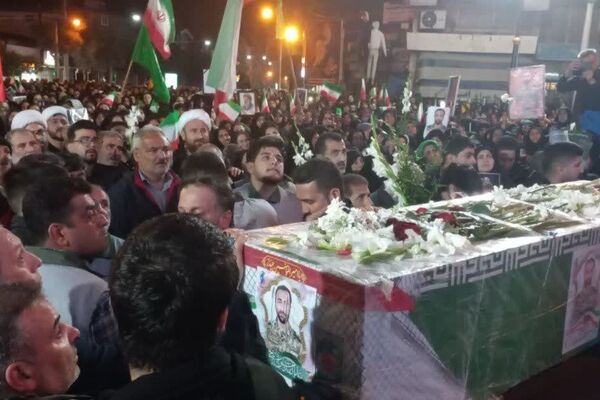 وداع آخر با شهید ناو اهل کردکوی