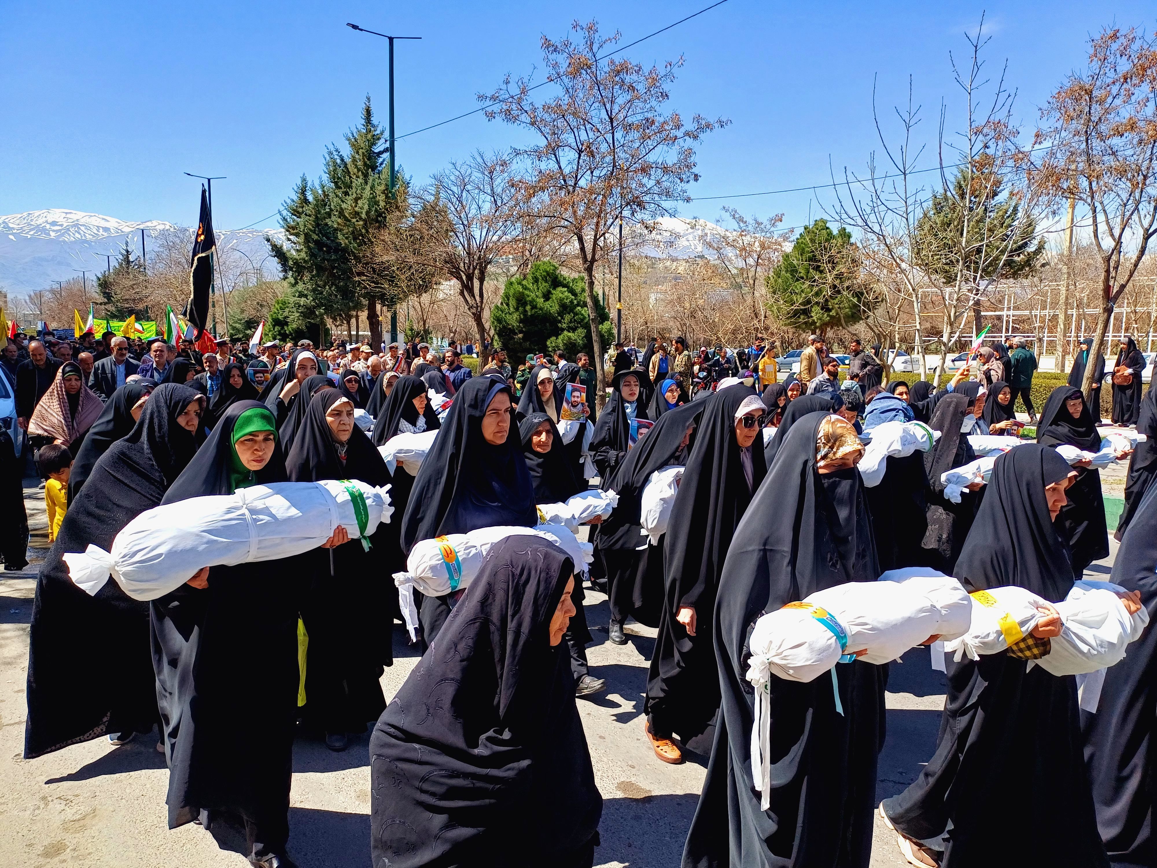 راهپیمایی باشکوه روز قدس در بروجرد