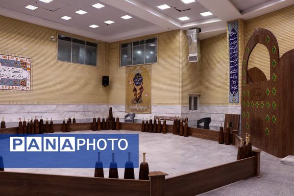 آیین افتتاح زورخانه مهدیه شهدا در شیراز