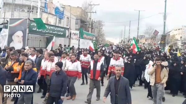 حضور پر شور مردم کوهدشت در راهپیمایی عظیم روز قدس