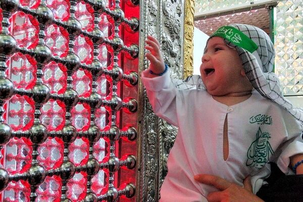 گهواره‌های سبز در سوگ کربلا؛ همایش شیرخوارگان حسینی در بجنورد/1
