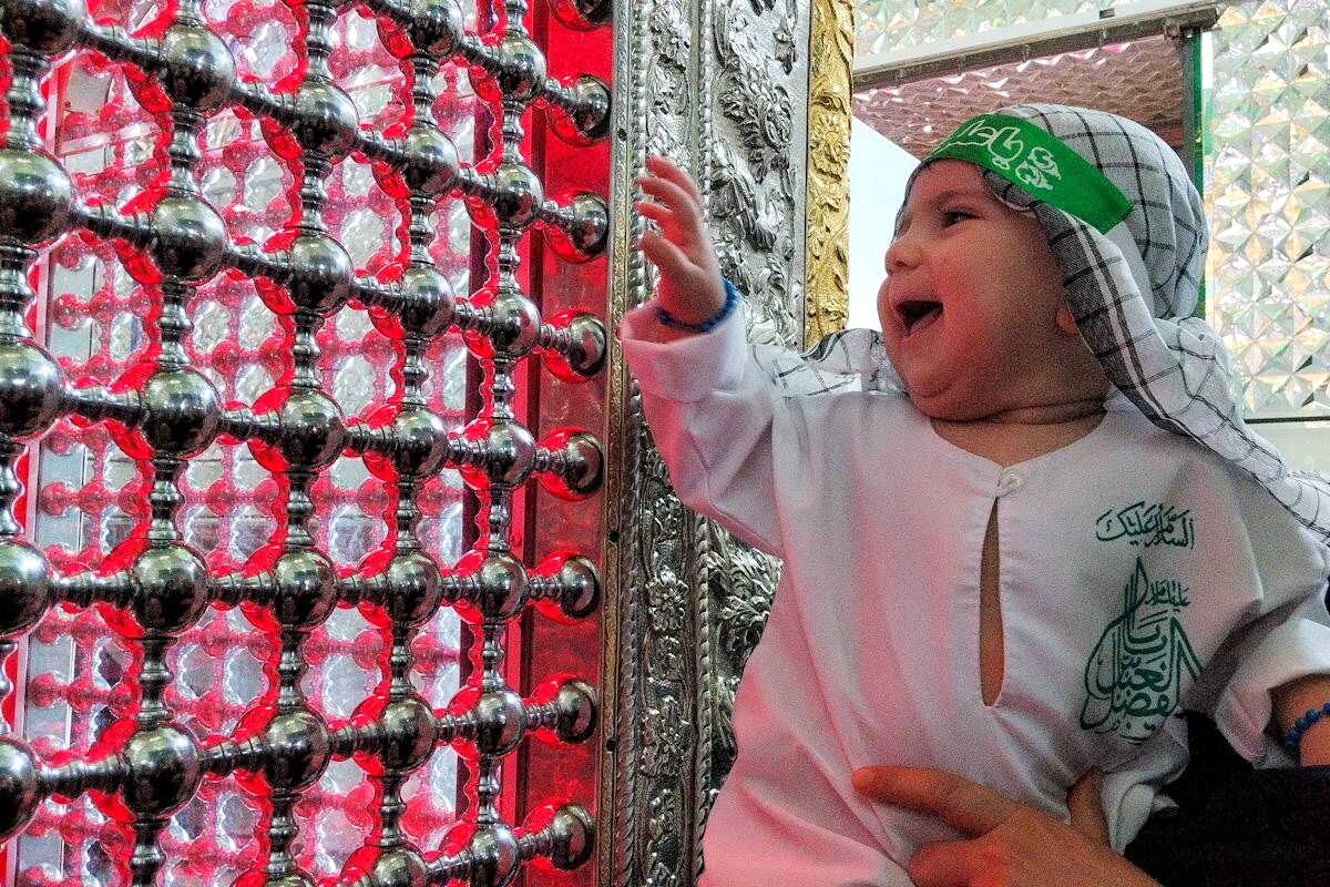 گهواره‌های سبز در سوگ کربلا؛ همایش شیرخوارگان حسینی در بجنورد
/1