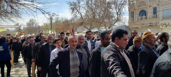 حضور پرشور مردم شهرستان سملقان در راهپیمایی روز قدس