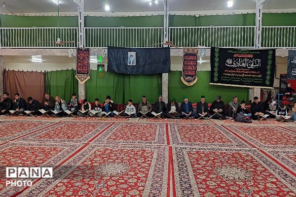 قرائت قرآن در شب بیست سوم ماه مبارک رمضان مسجد جامع شهر بار 