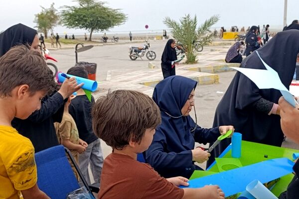 کانون پرورش فکری کودکان و نوجوانان بندرعباس در سوگ رهبر شهید