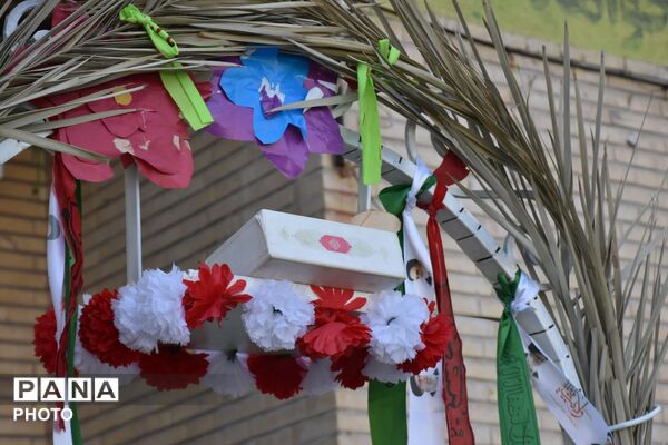 بوی ماه مهر در دبیرستان شبانه‌روزی نجمیه حاجی‌آباد پیچید