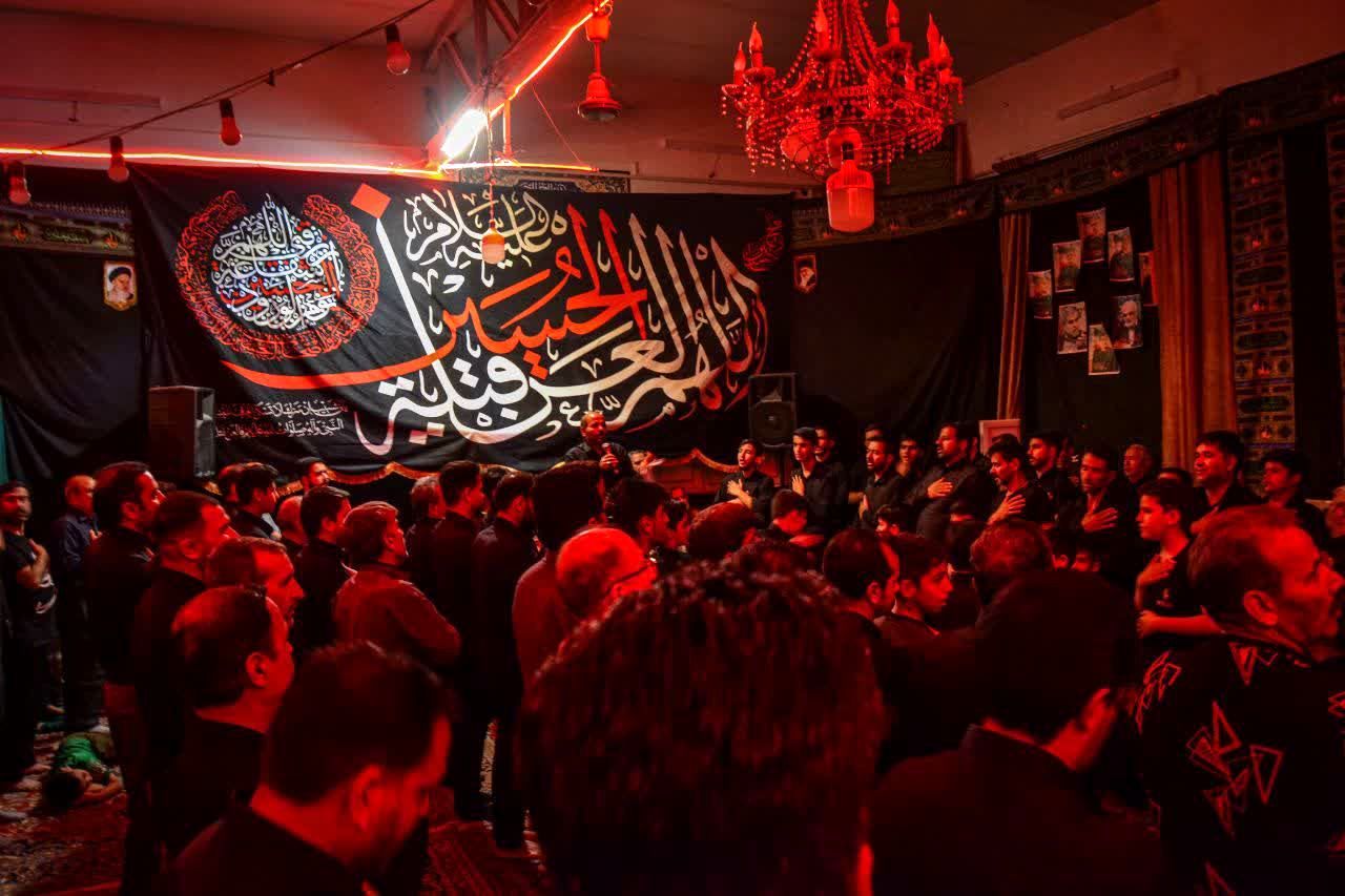 مراسم سوگواری شهادت امام رضا (ع) در شهر رباط‌سنگ 