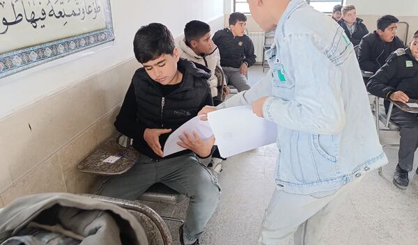 برگزاری امتحانات نوبت اول در آموزشگاه شیخ فضل‌الله نوری 