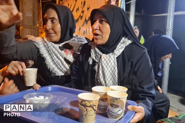 طوفان امید در خیابان‌های شهر باشت در سی دومین شامگاه عزاداری و مقاومت