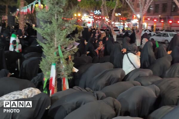 برپایی نماز استغاثه امام زمان (عج) در بهارستان دو